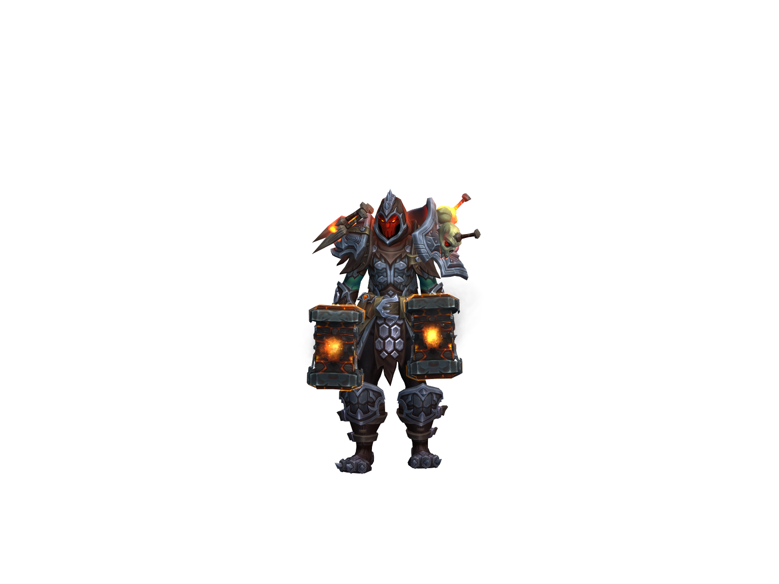 Kronark 3D character render