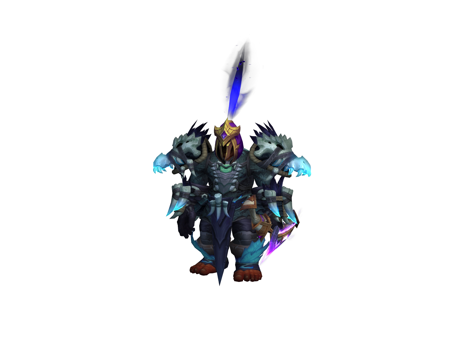 Erogan 3D character render