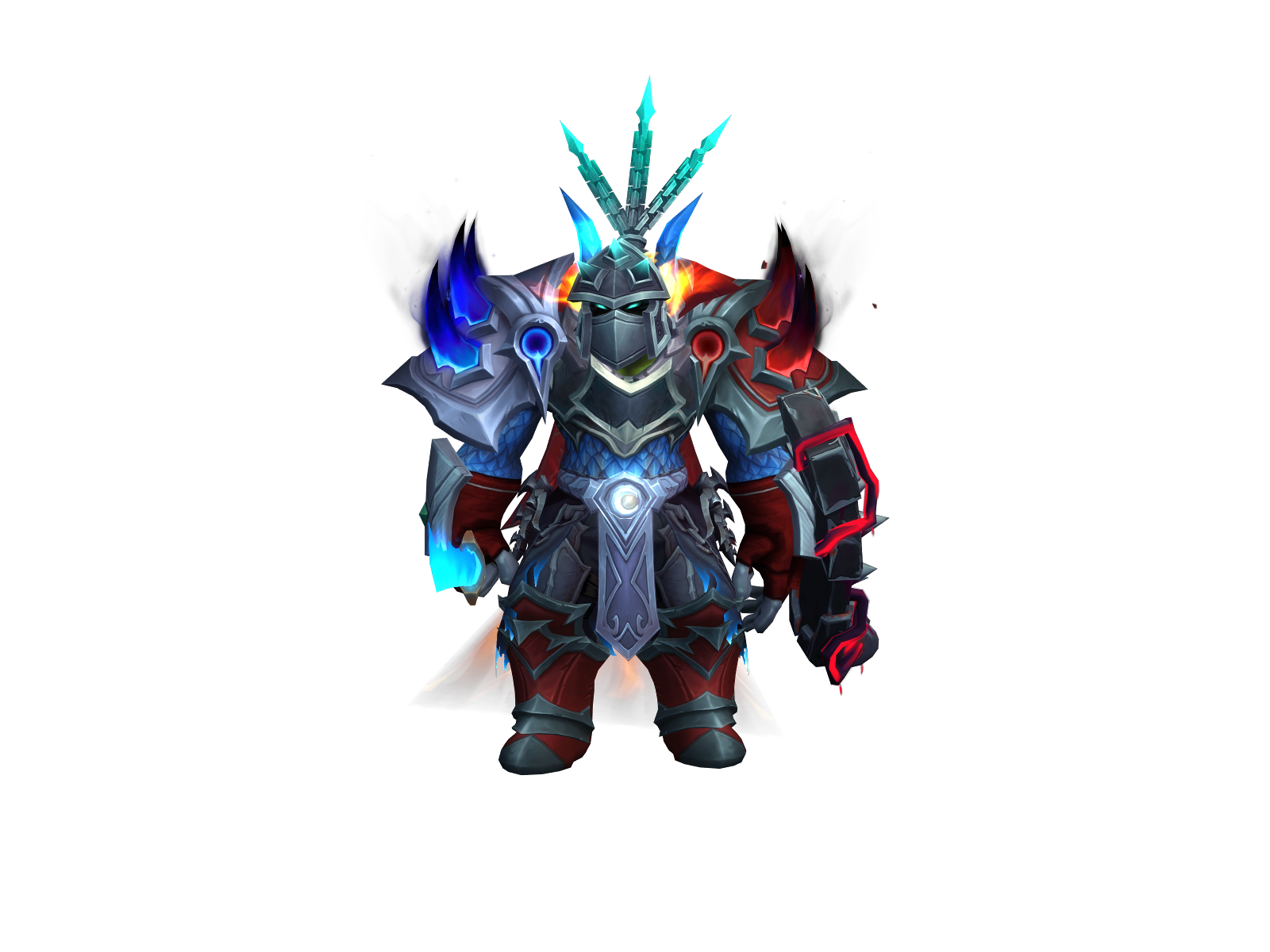 Ultidesktank 3D character render