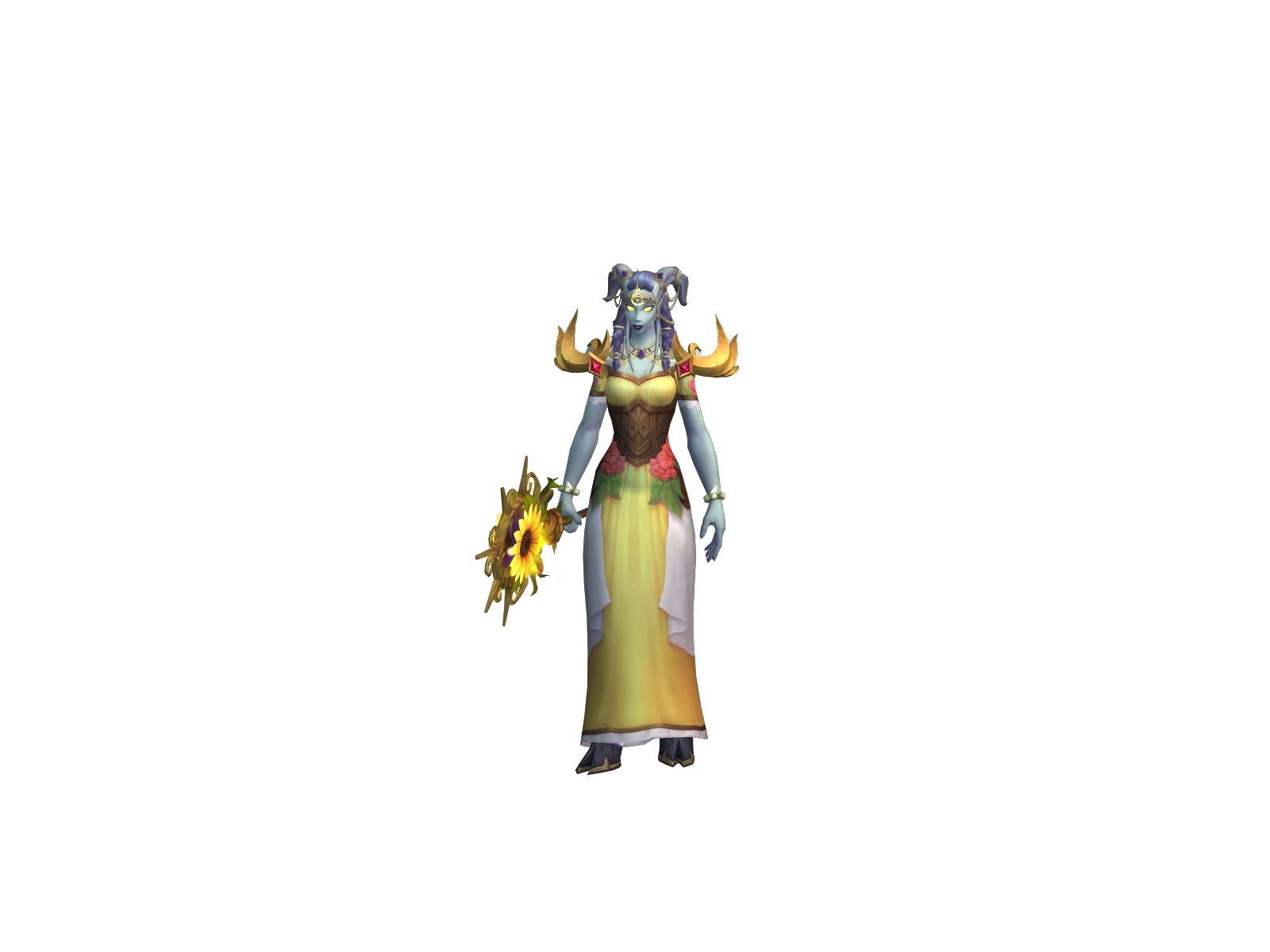 Delfeen 3D character render