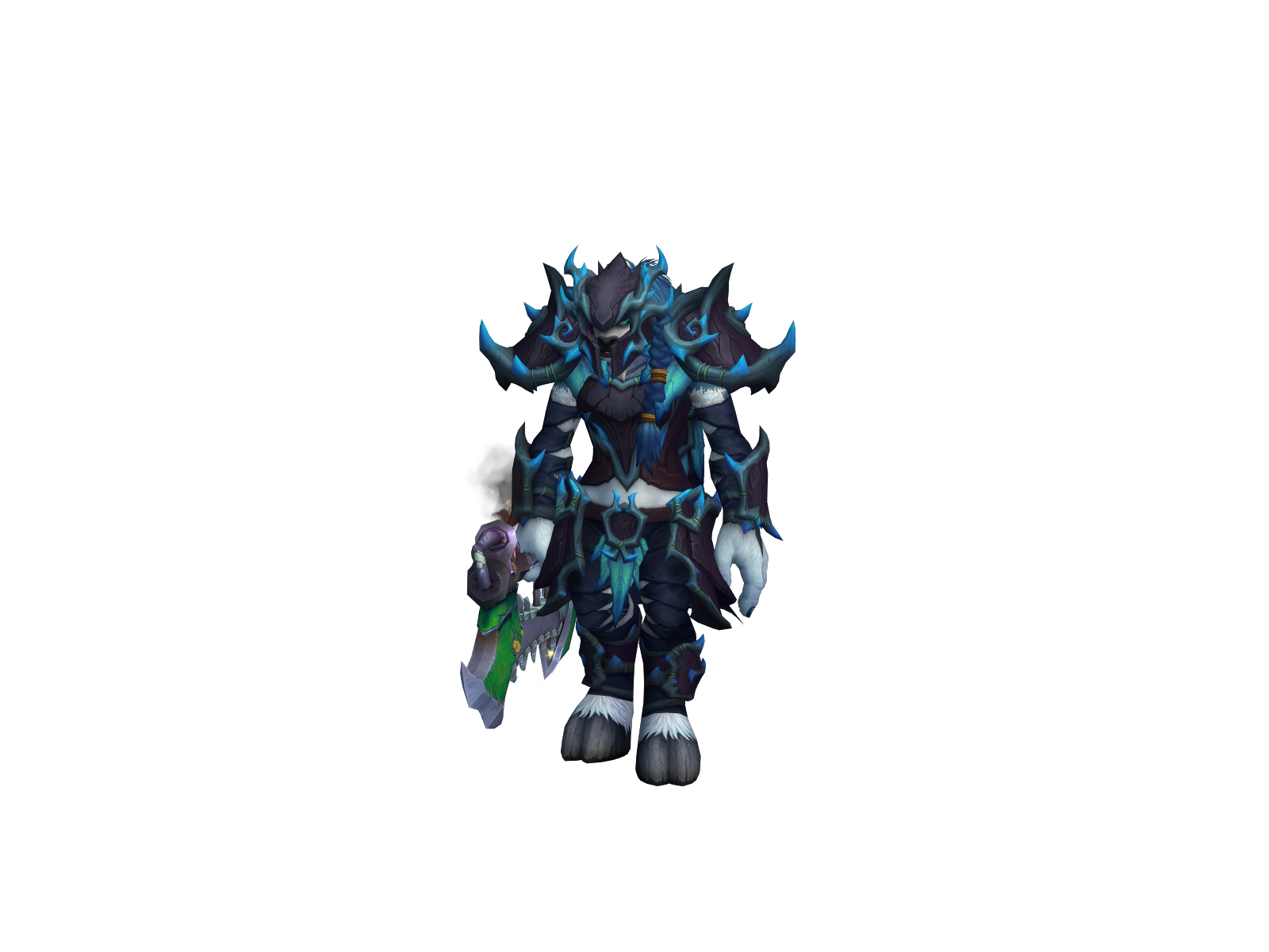 Shayminidk 3D character render