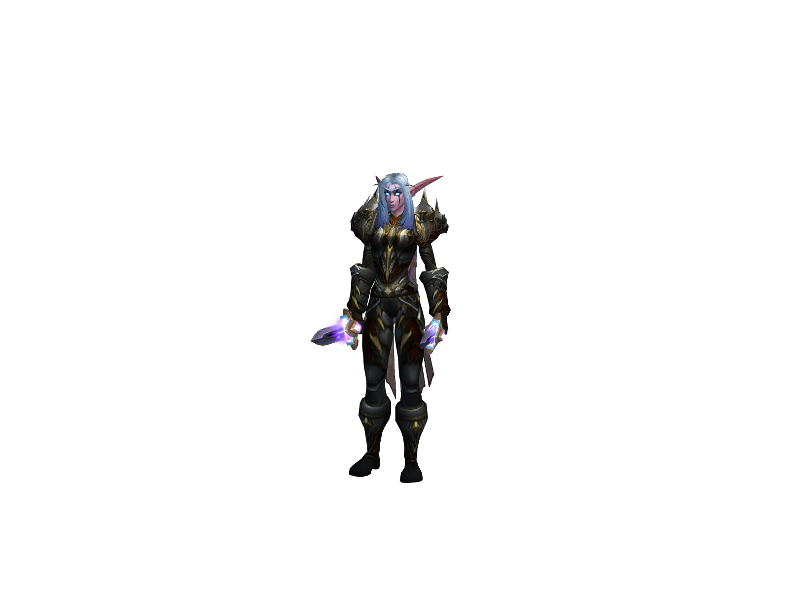 Needlez 3D character render