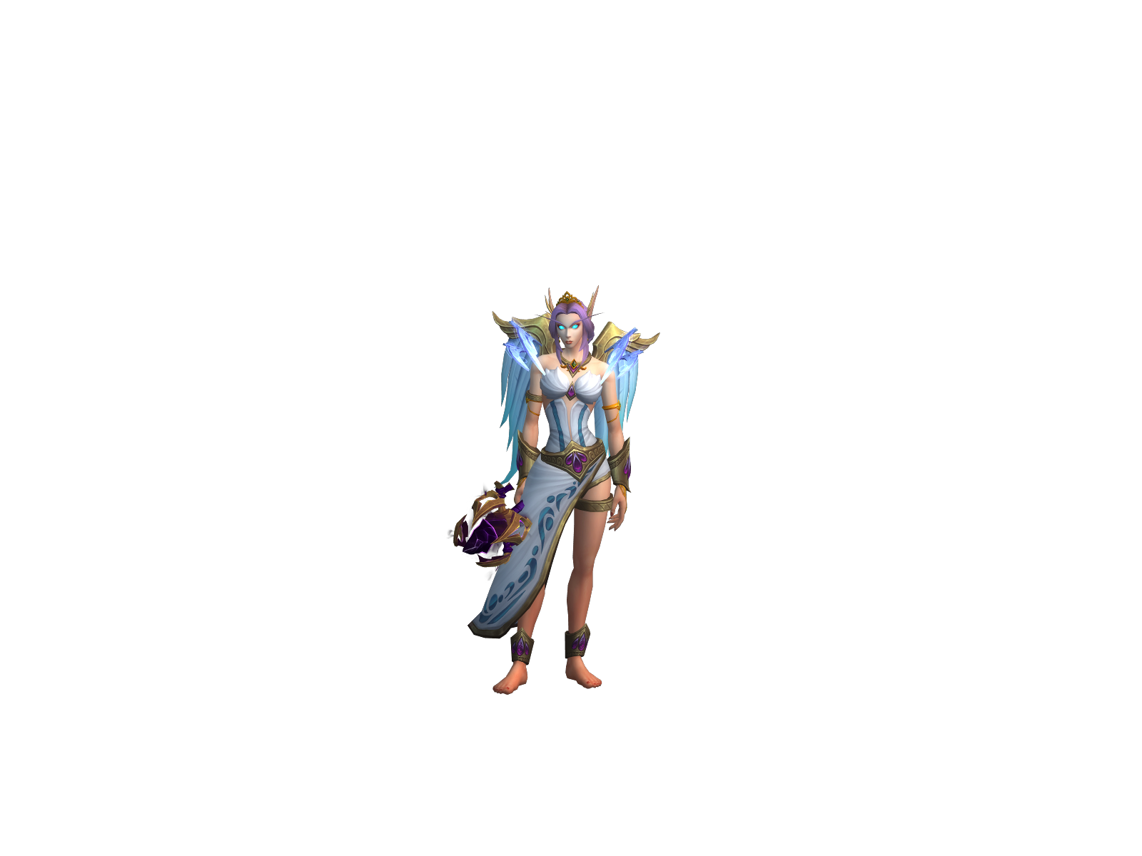 Tyinaa 3D character render