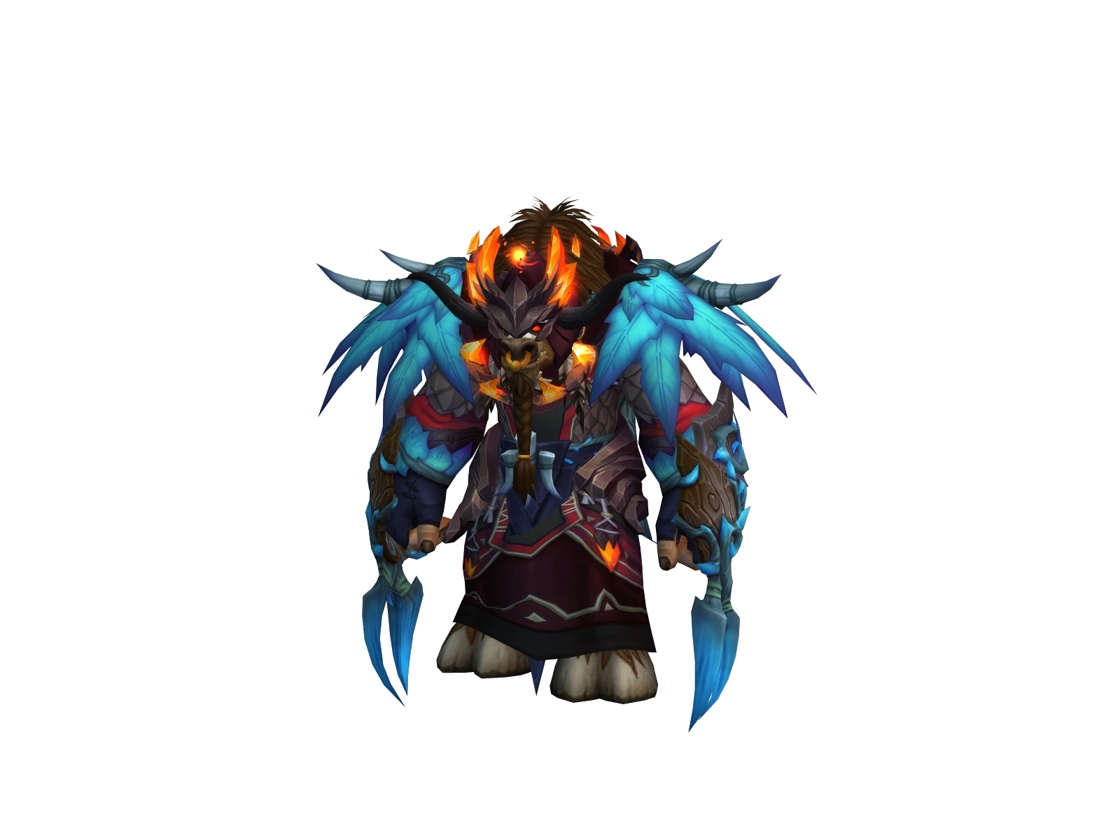 Shazame 3D character render