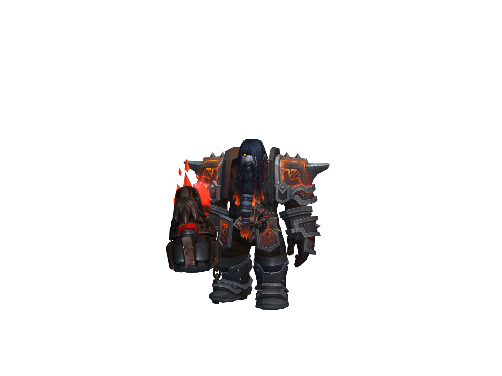 Goltana 3D character render