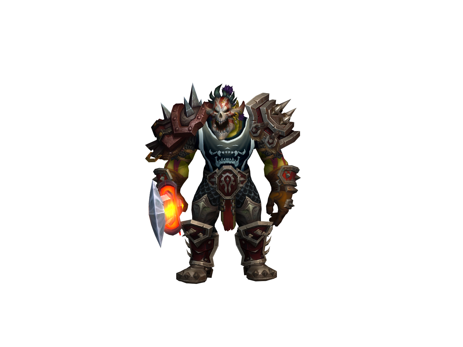 Nariga 3D character render