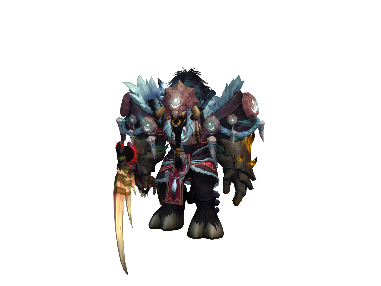 Tatonkapow 3D character render