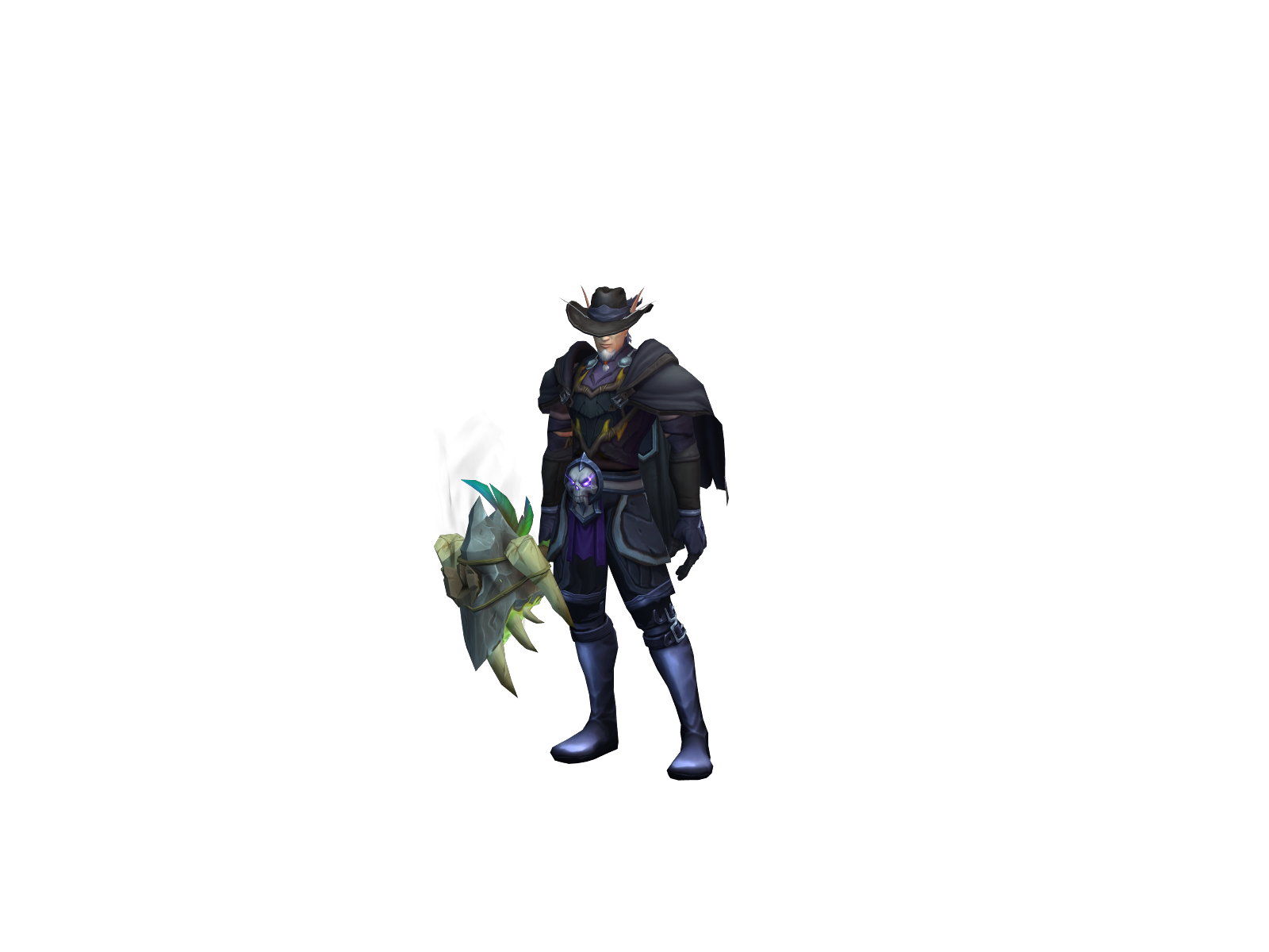 Fatherrose 3D character render