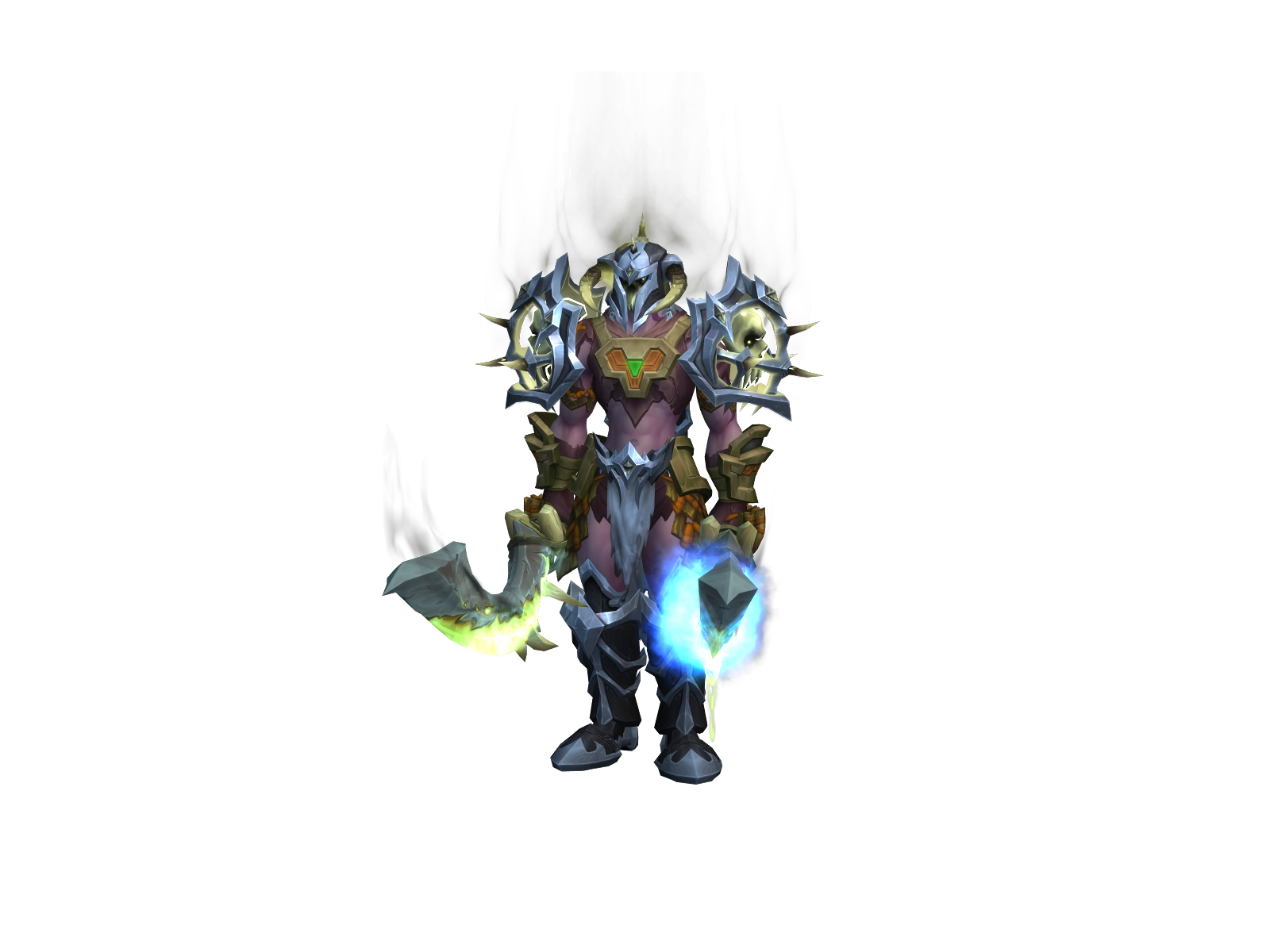 Desdenair 3D character render