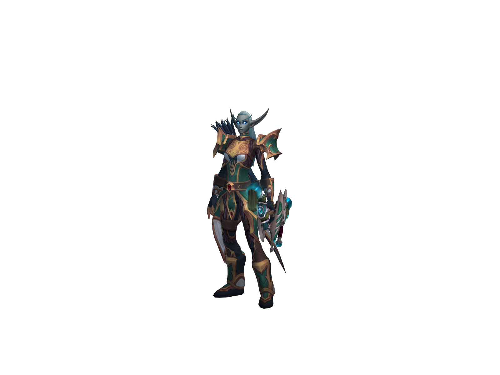 Aorrn 3D character render