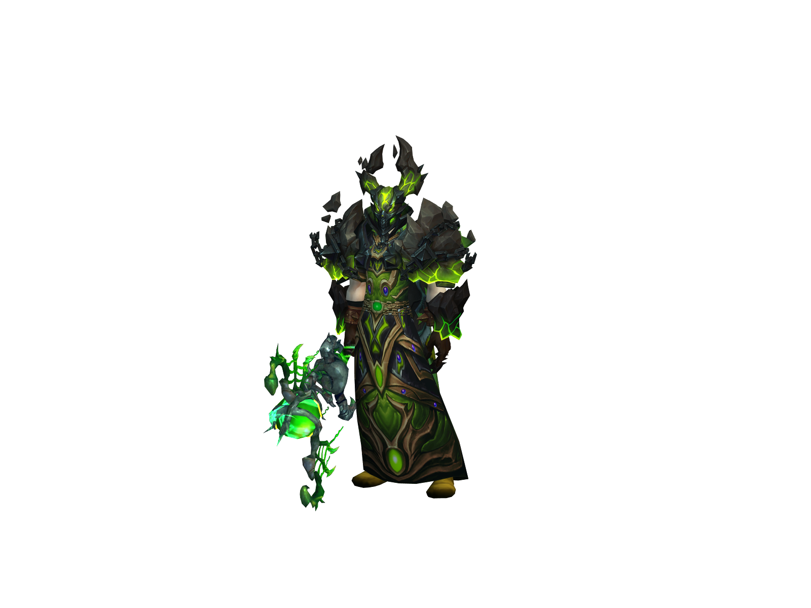 Tormented 3D character render