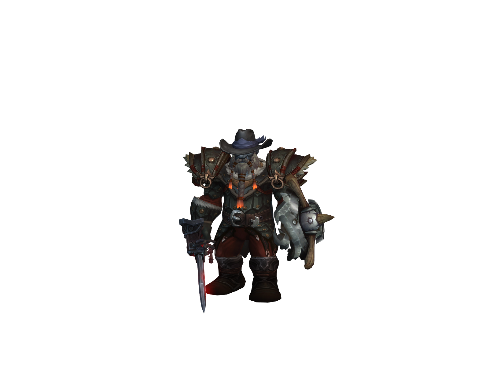 Merkz 3D character render