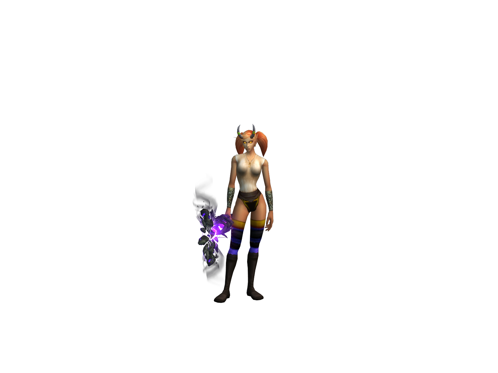 Halenin 3D character render