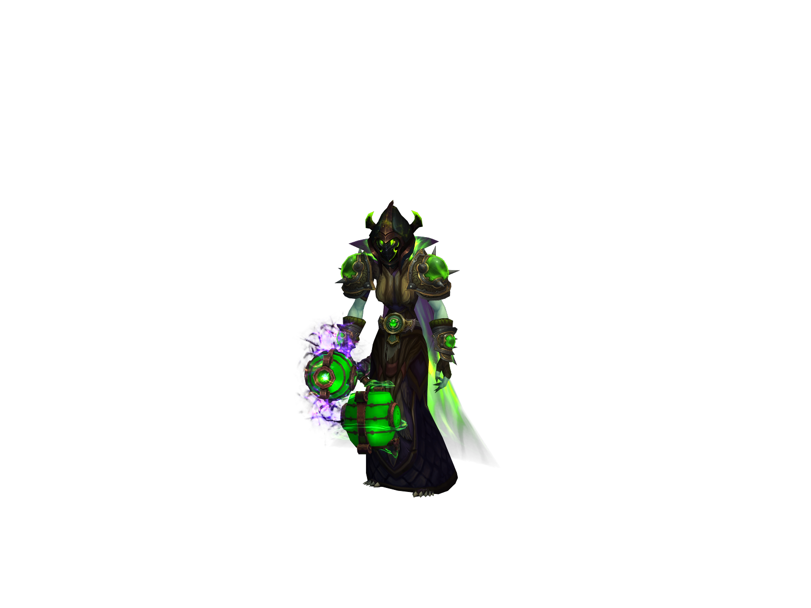 Nikomonk 3D character render