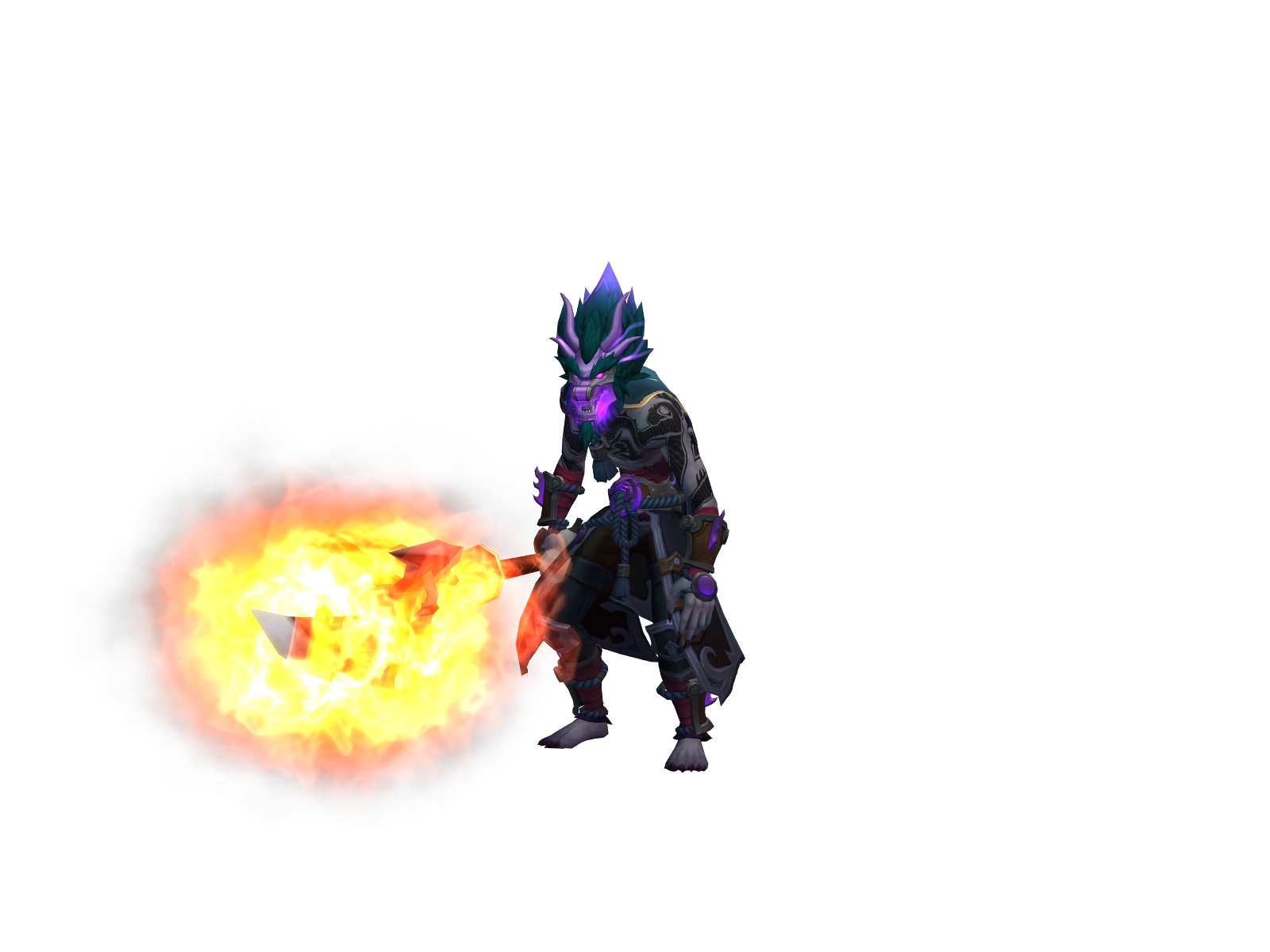 Hocopor 3D character render