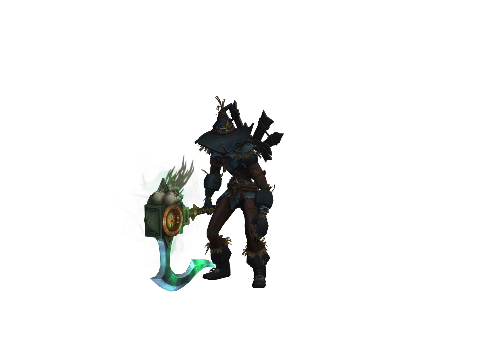 Aphliction 3D character render