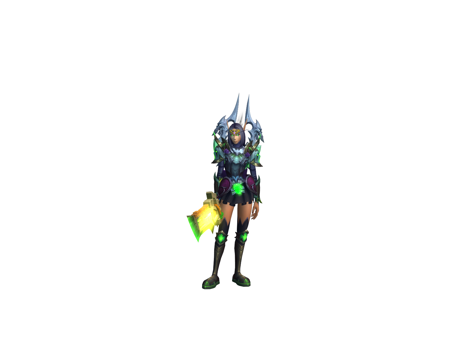 Oriiah 3D character render