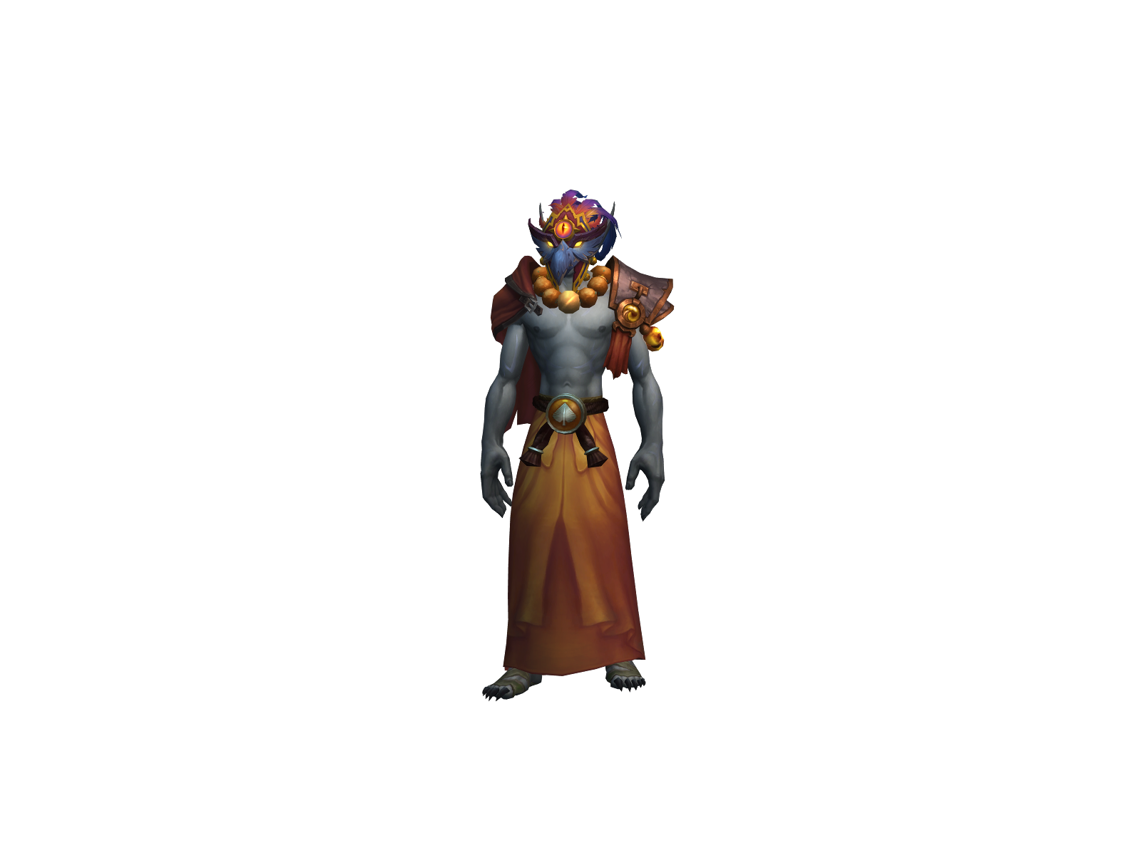 Ansitris 3D character render