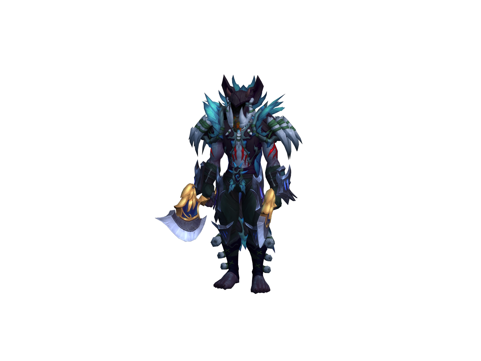 Abakzz 3D character render