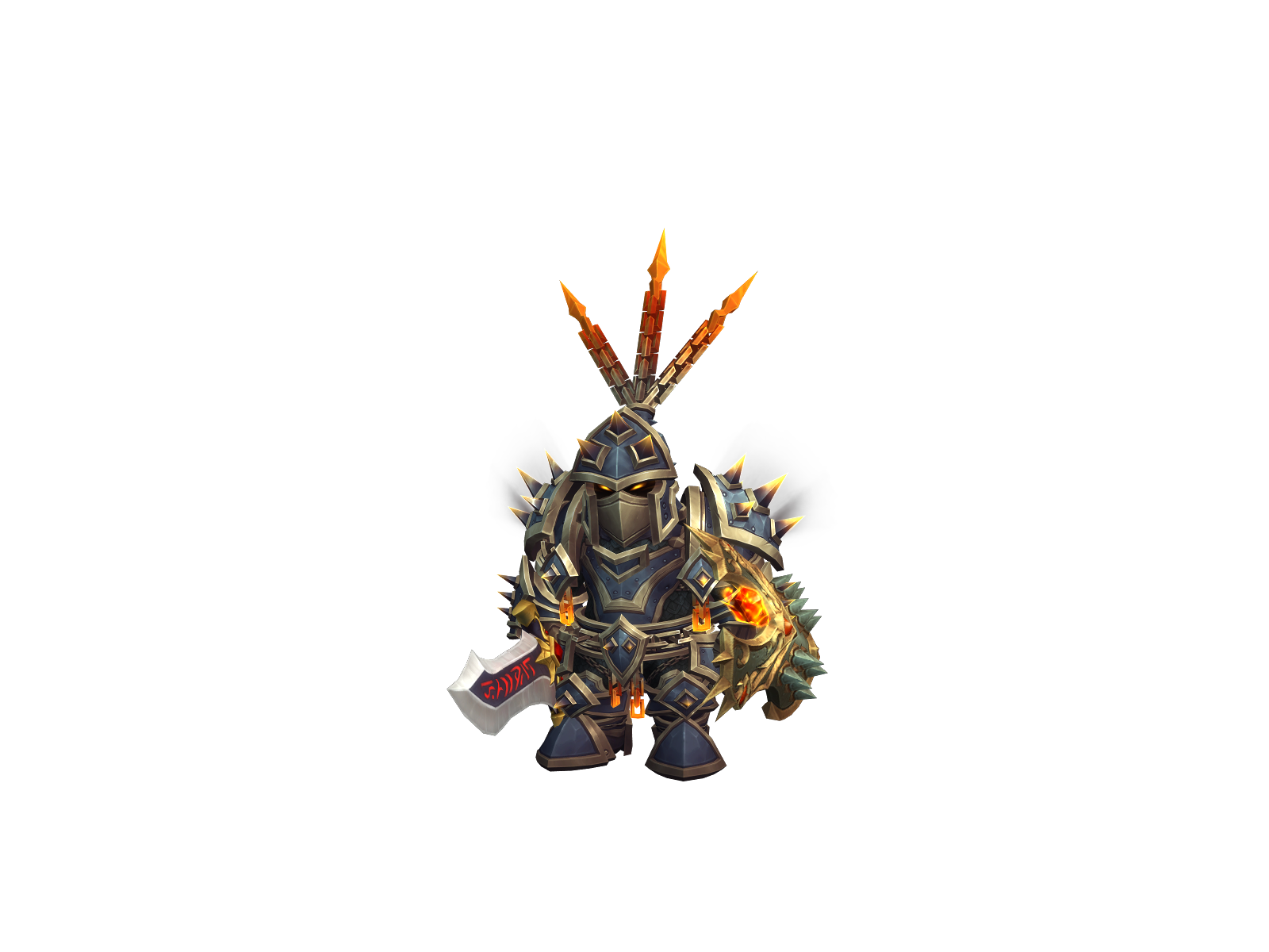 Darkuni 3D character render