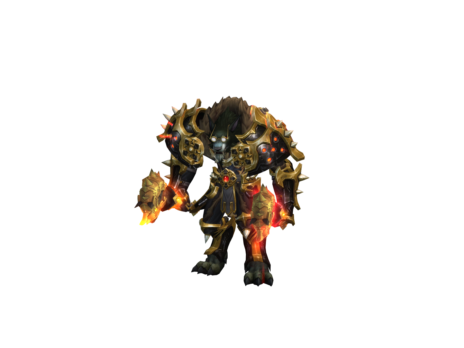 Derranes 3D character render
