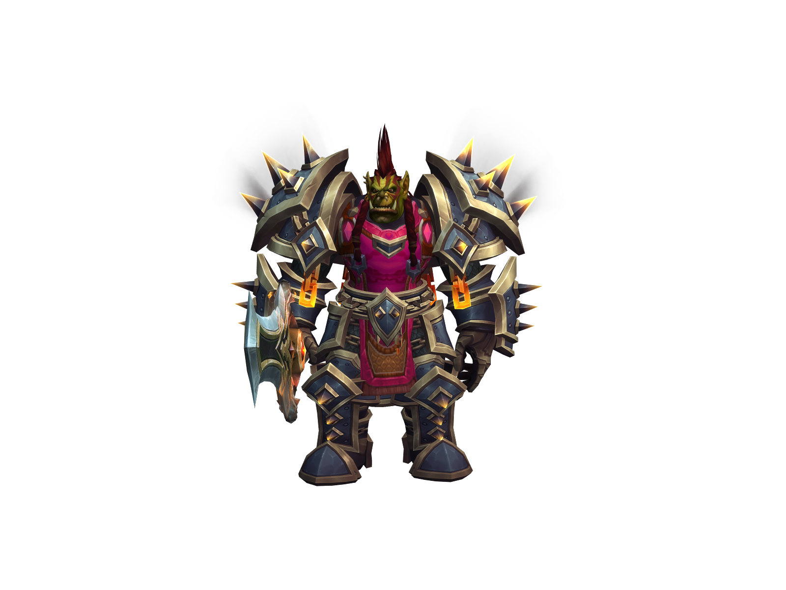 Darkuno 3D character render