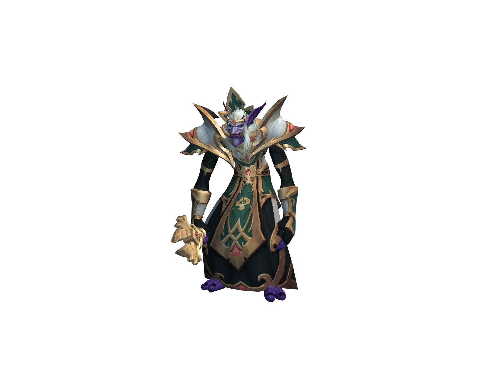 Albus 3D character render