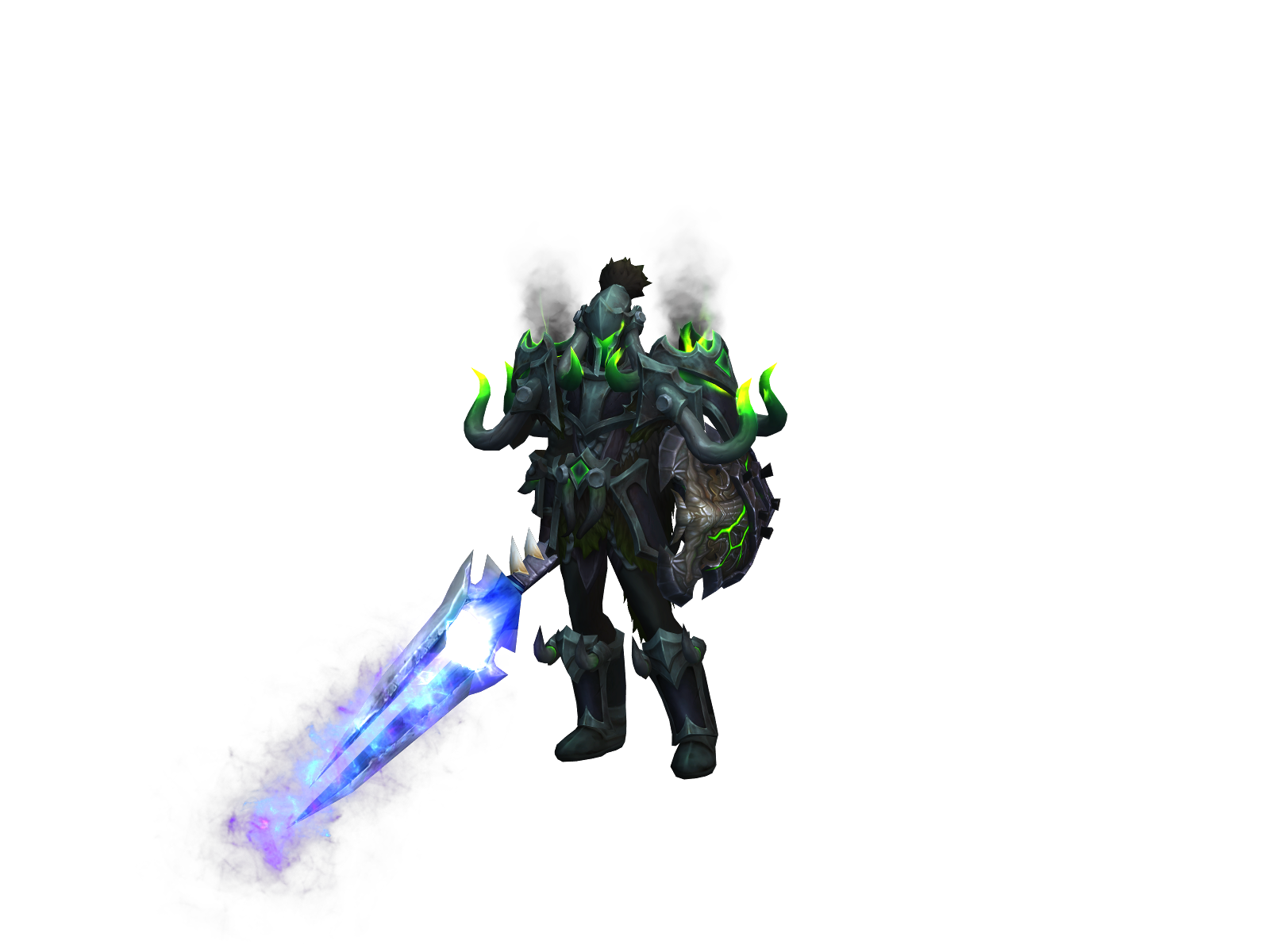 Skrikaz 3D character render