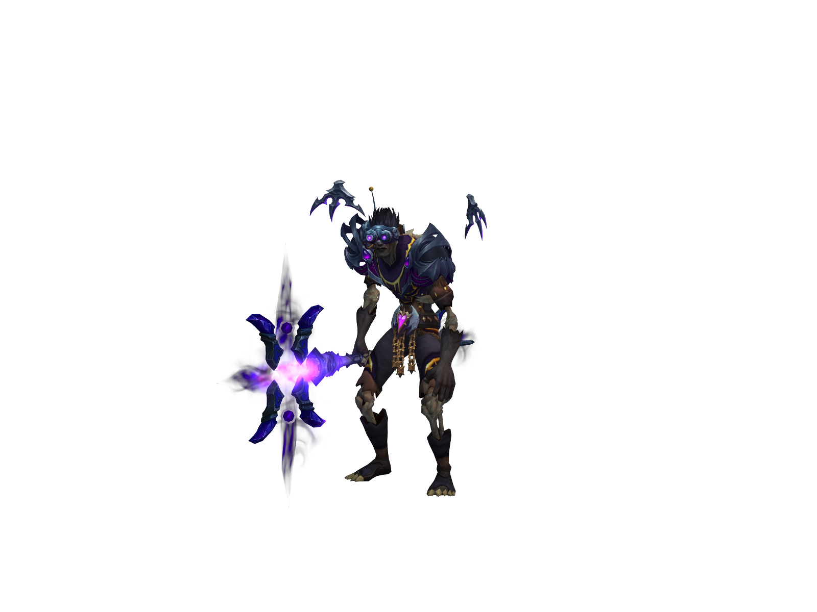 Grettle 3D character render
