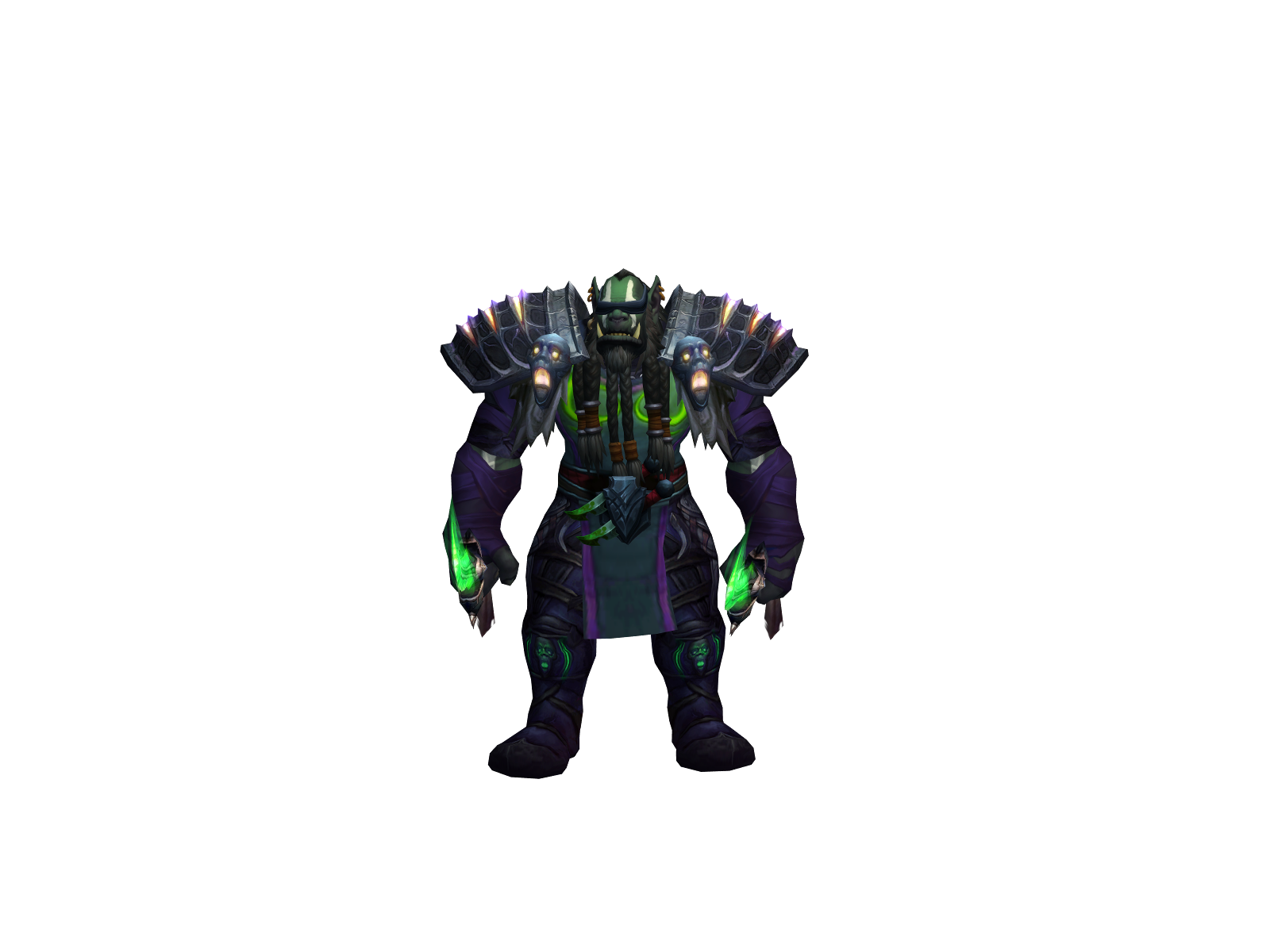 Atrreus 3D character render