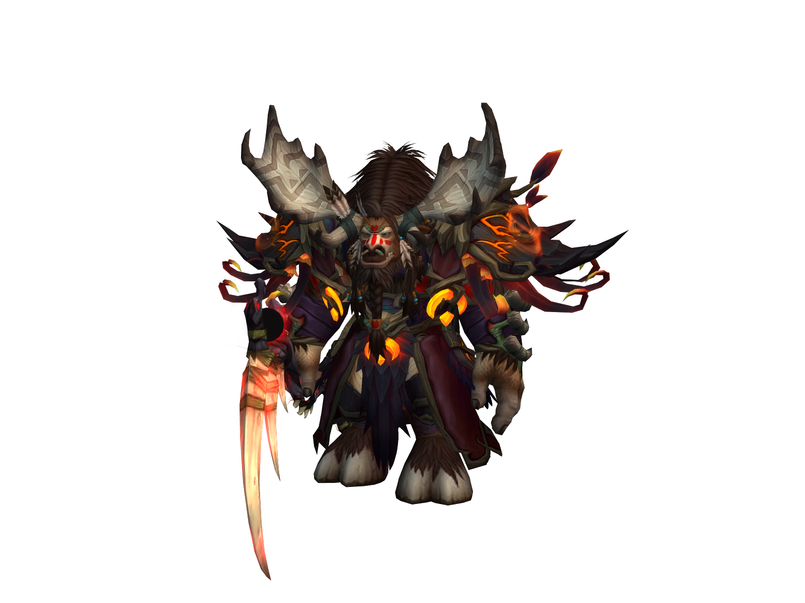 Kahnaru 3D character render