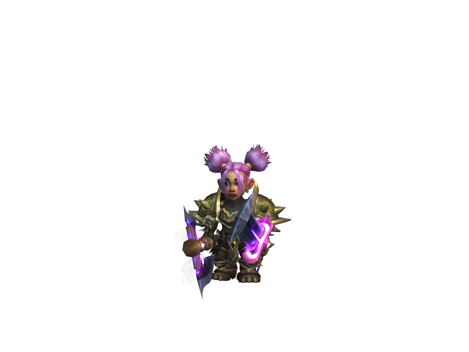 Nalene 3D character render