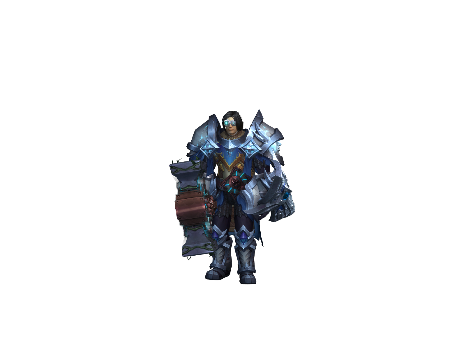 Jeff 3D character render