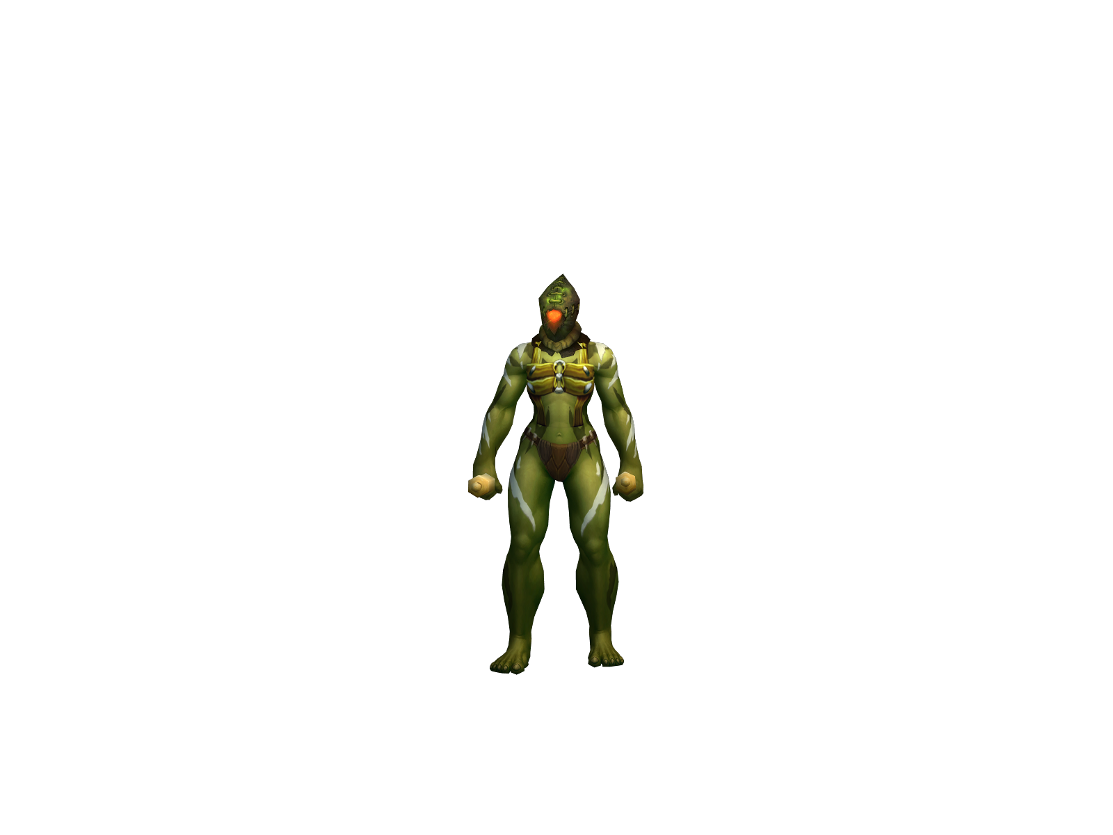 Wowamaze 3D character render