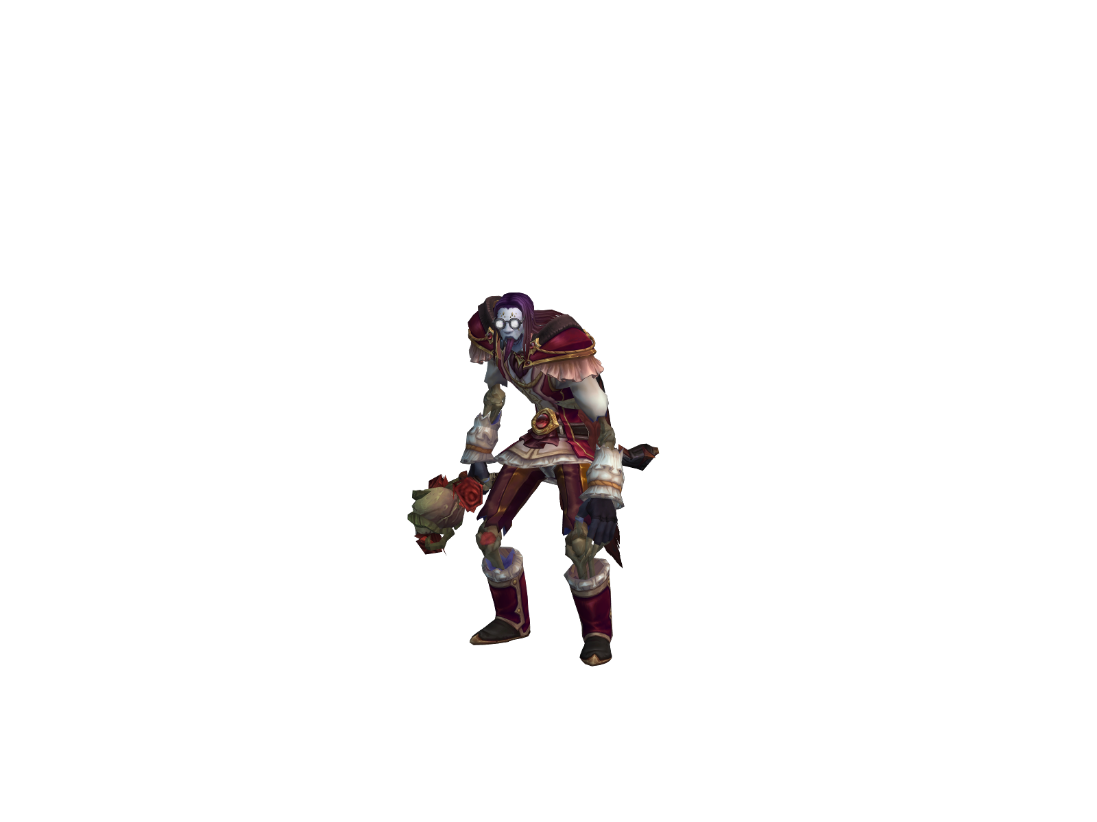 Garlozar 3D character render