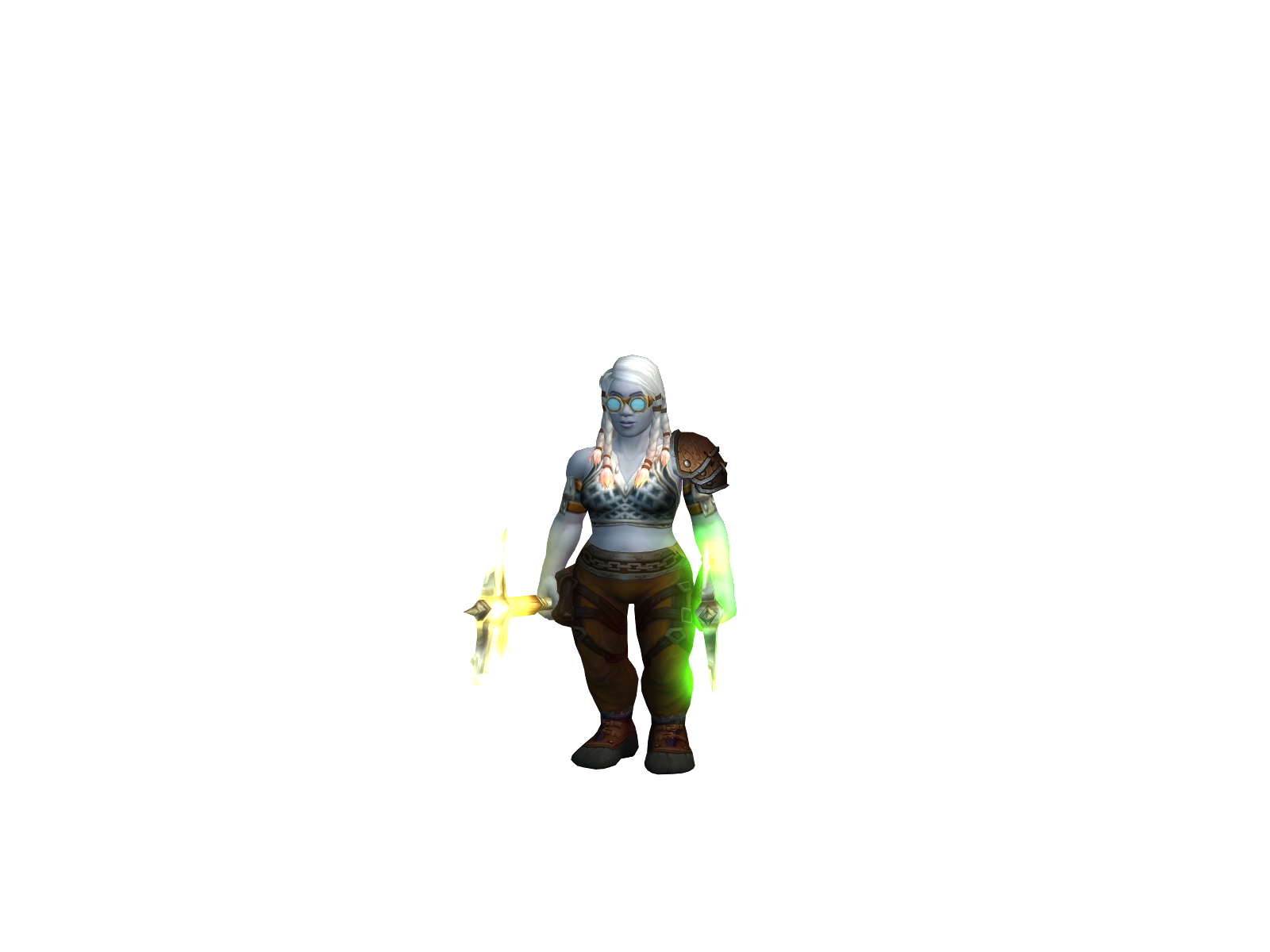 Sidely 3D character render