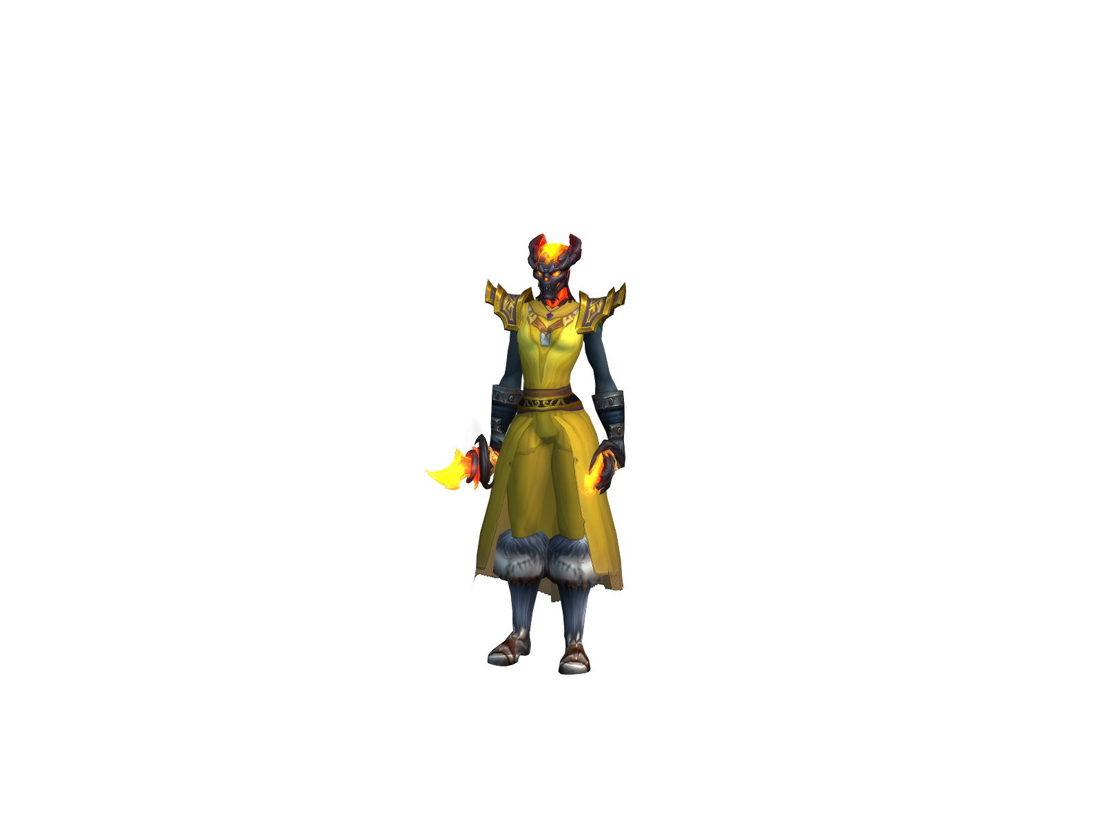 Shayminirog 3D character render