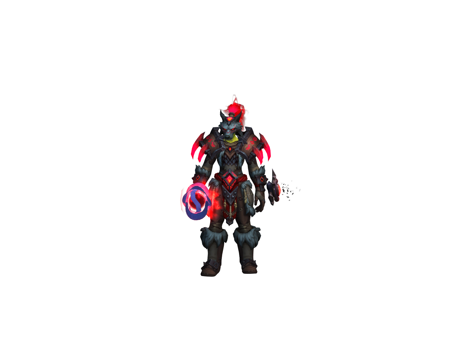 Gerosine 3D character render