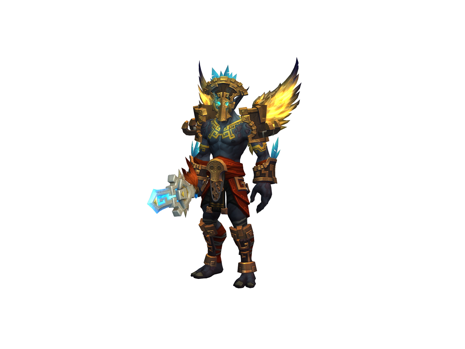 Indoza 3D character render