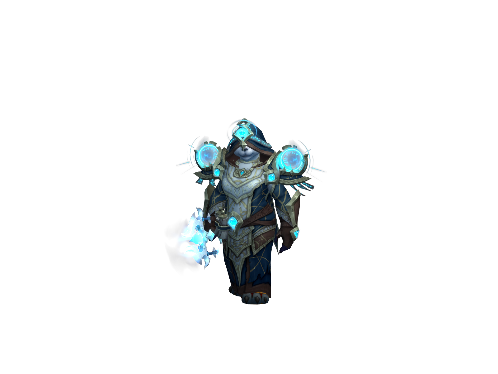 Menoarre 3D character render