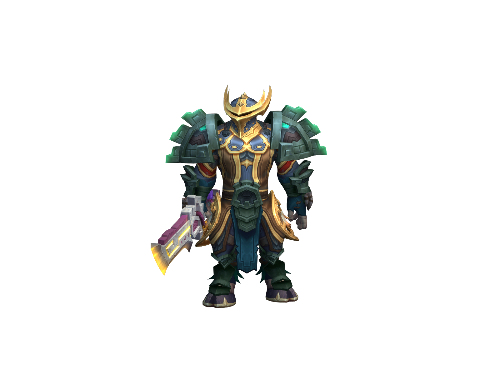 Vaalduun 3D character render