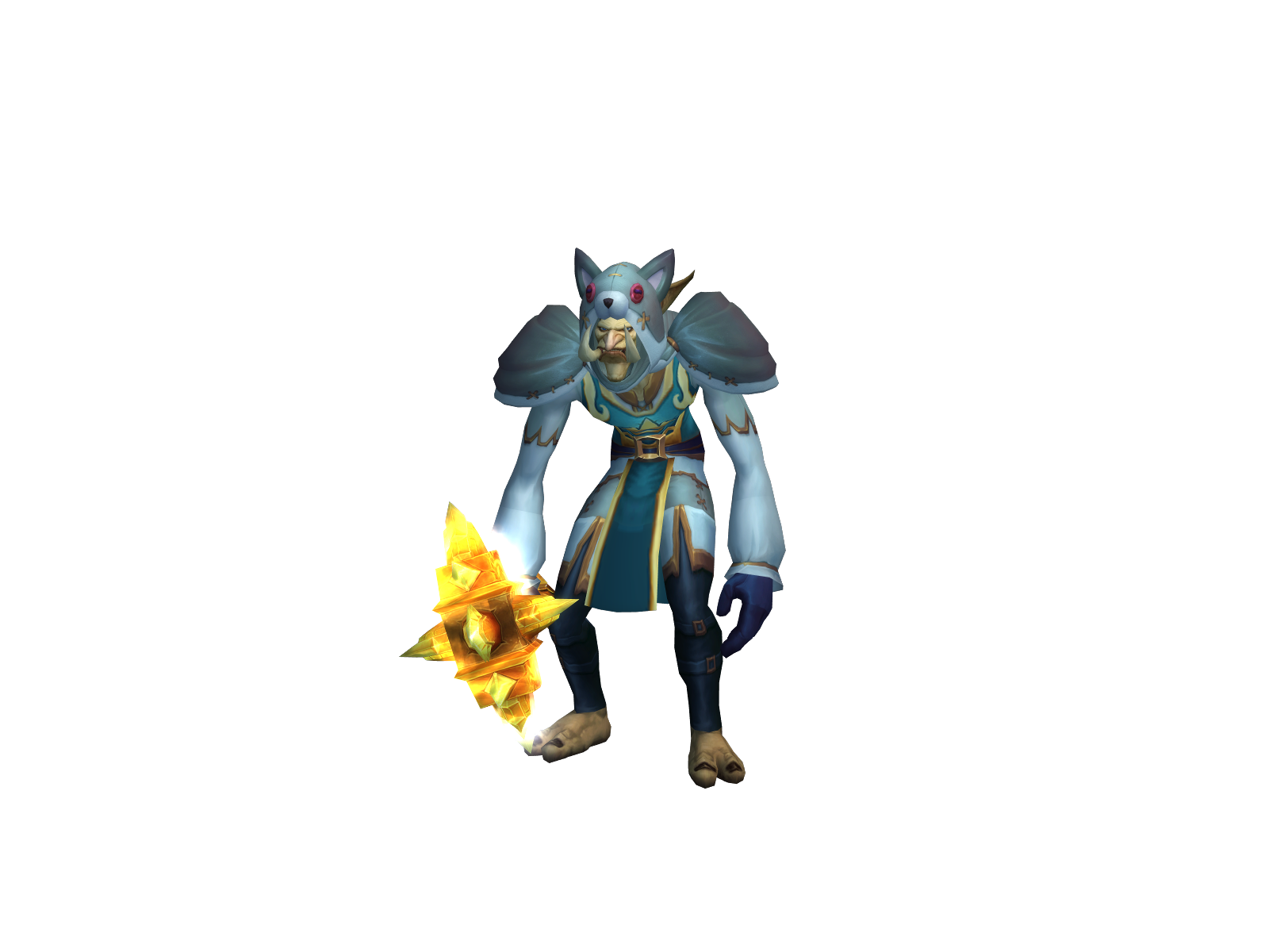 Jackwhite 3D character render