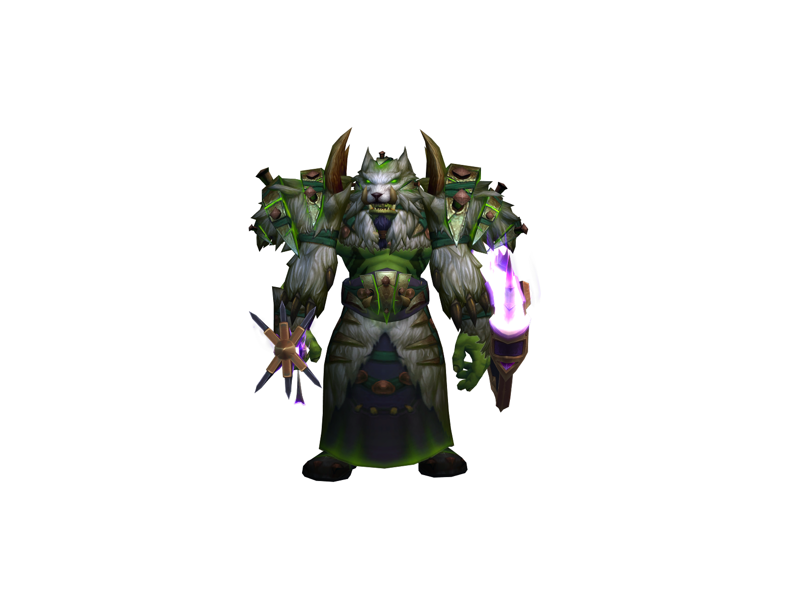 Orcleading 3D character render