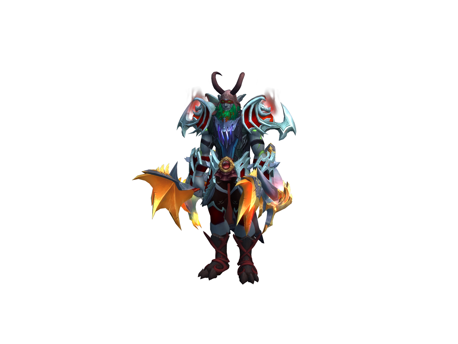 Ripteeter 3D character render