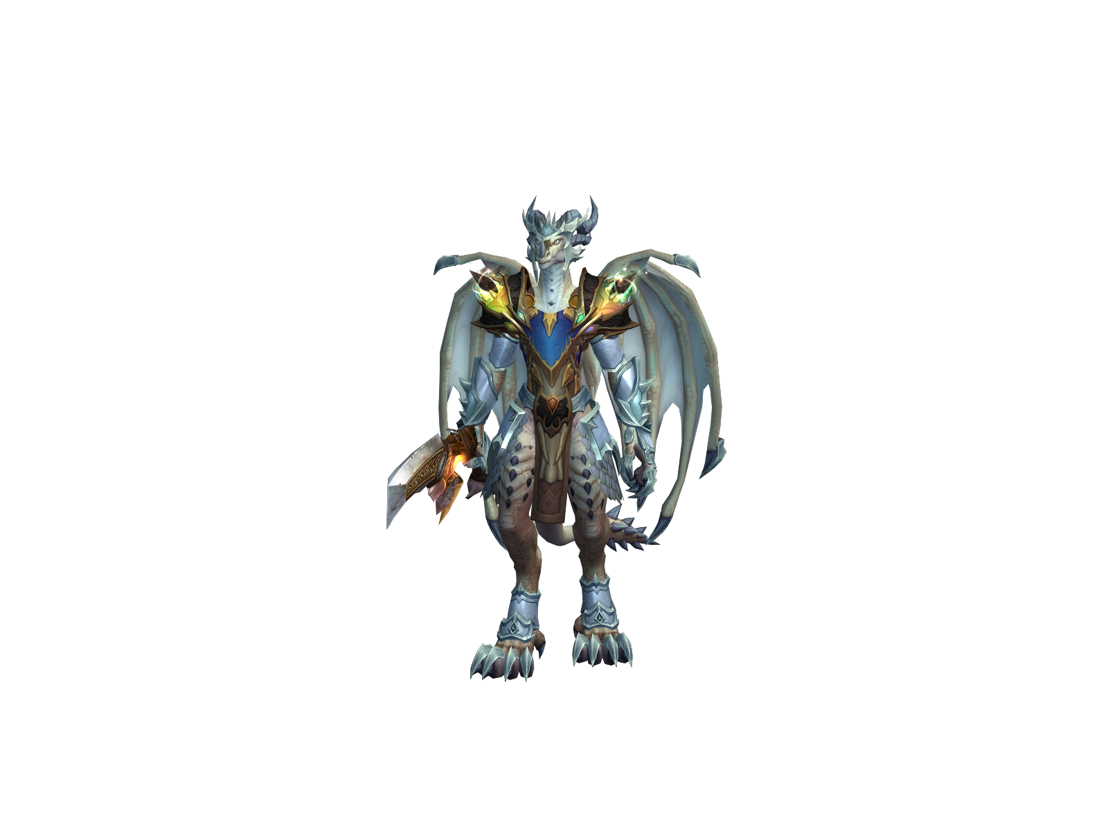 Dragonal 3D character render