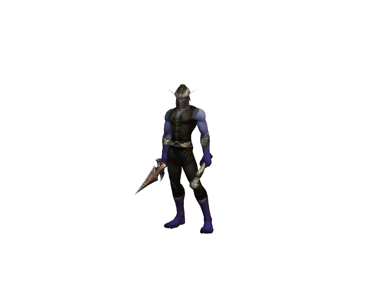 Myrohn 3D character render