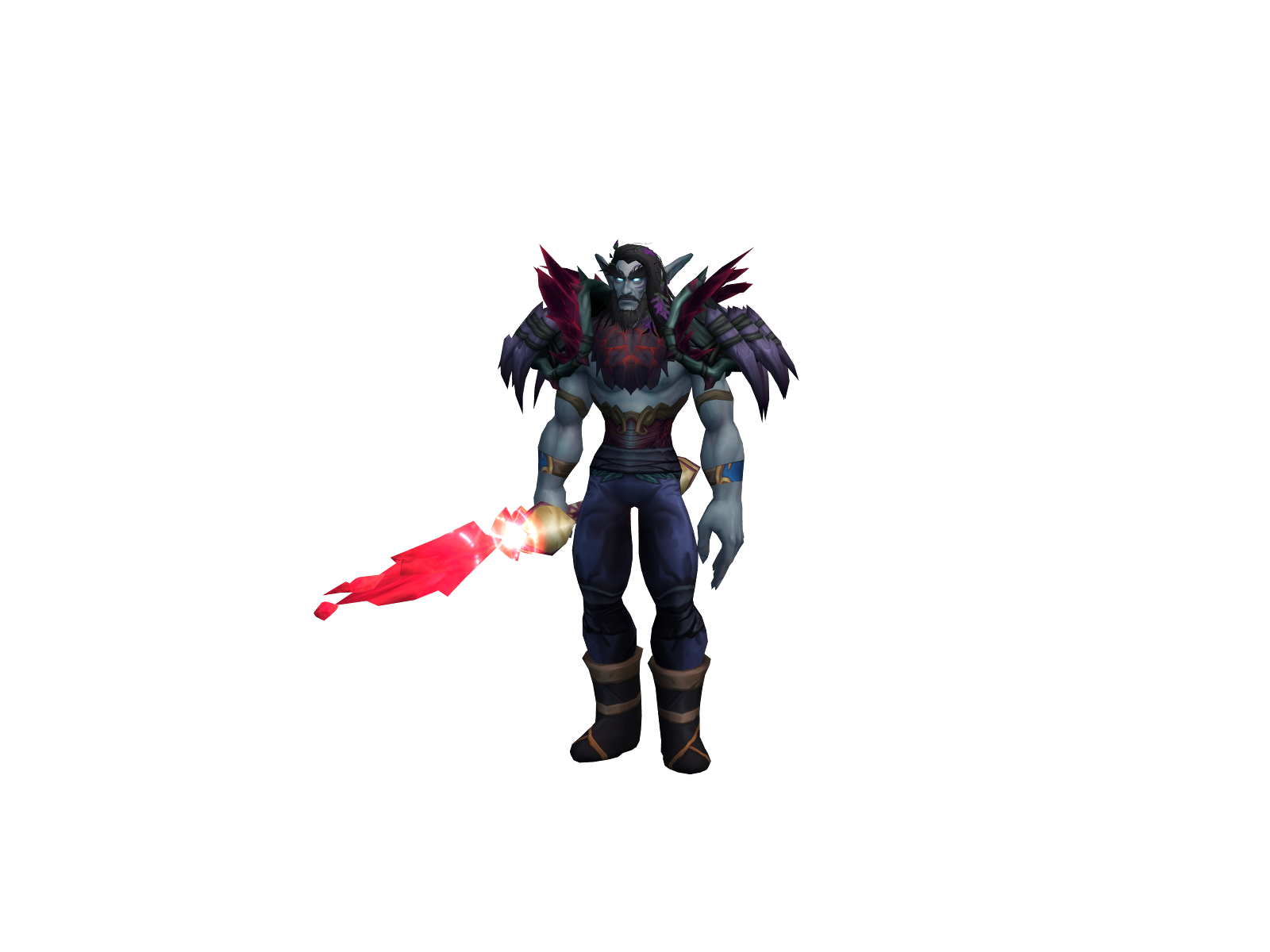 Nighttweaver 3D character render