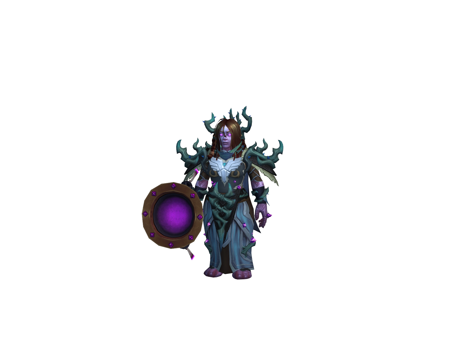 Thebeardlady 3D character render