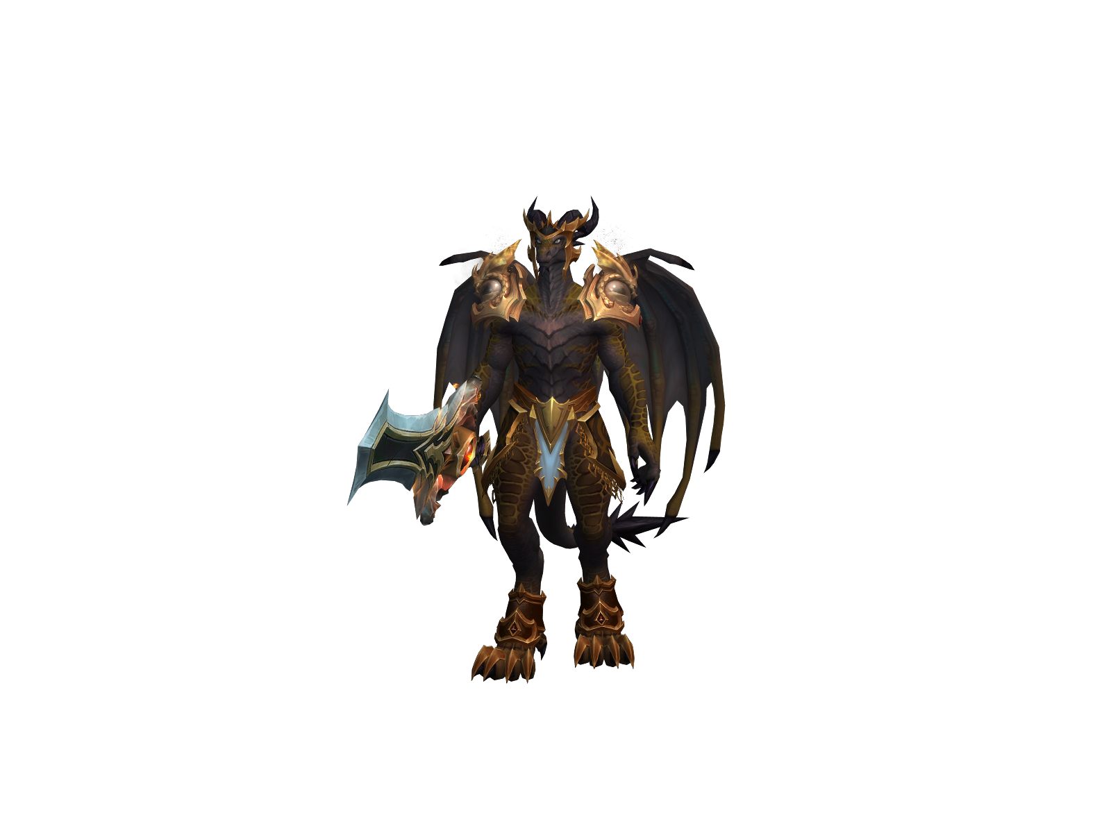 Klaude 3D character render