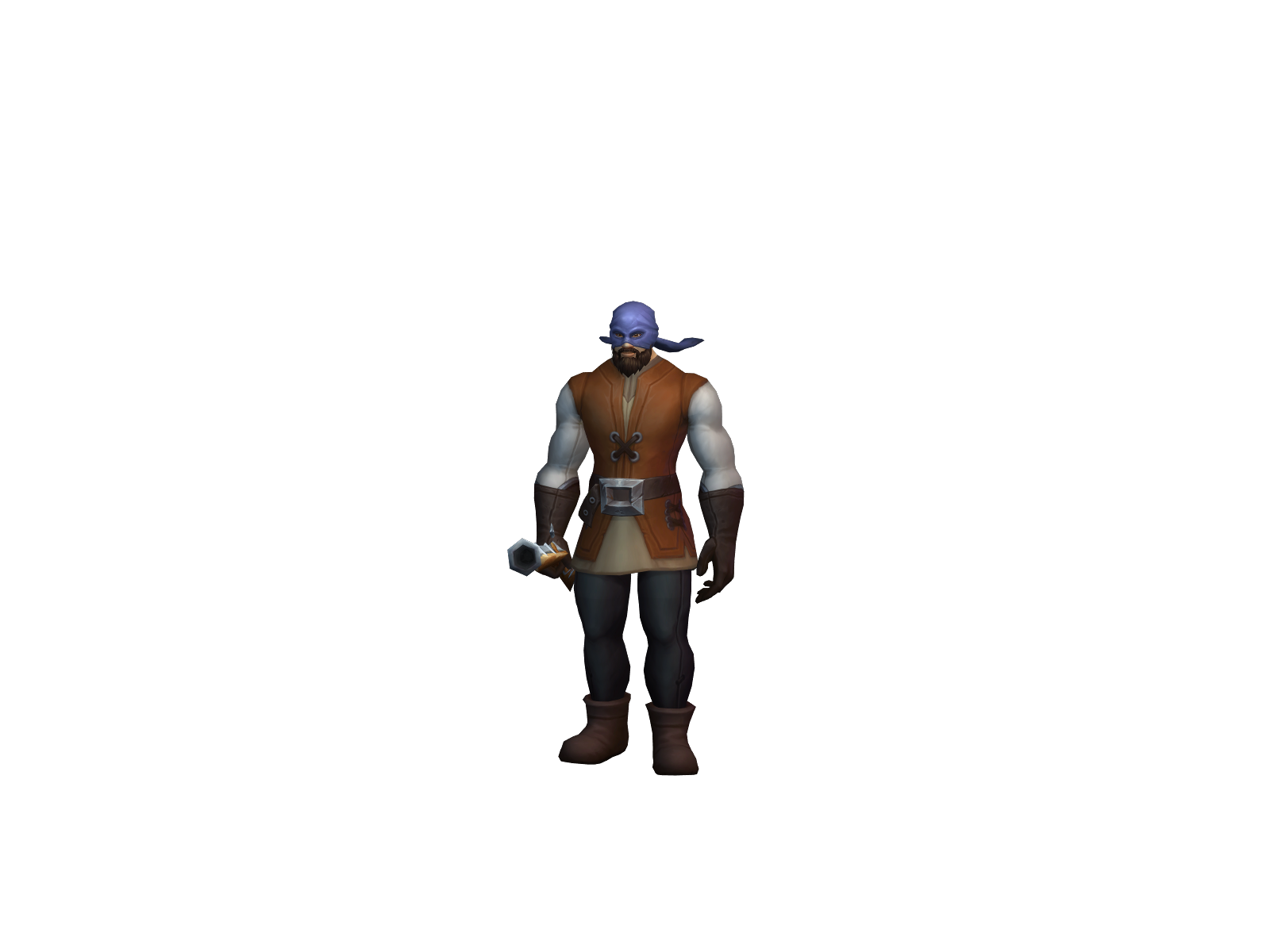 Jbird 3D character render